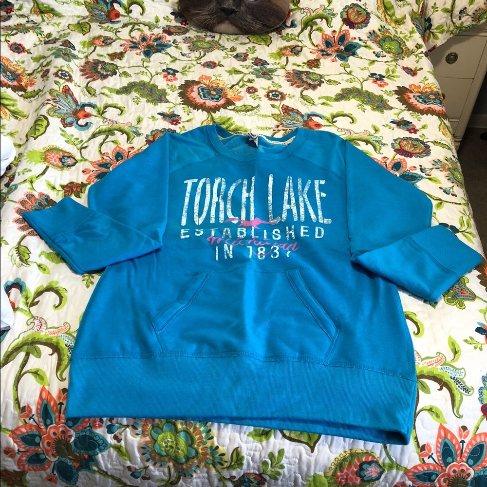 Sweatshirt from Torch Lake, Michigan